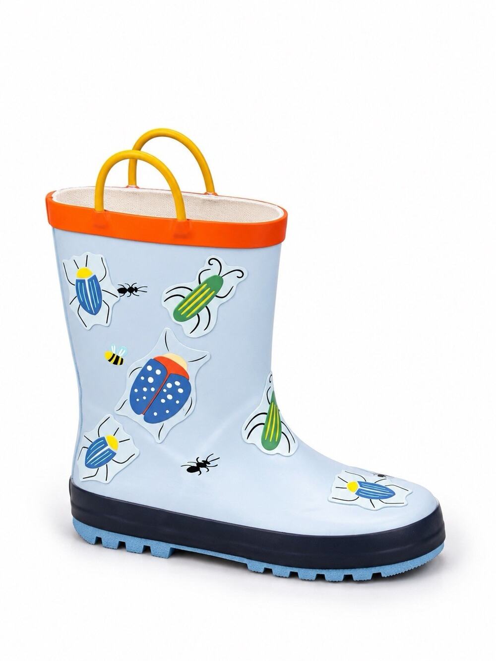 NWOT Tucker and Tate Toddler Bugs Beetles Bees Ants Insects Rainboots Blue 13